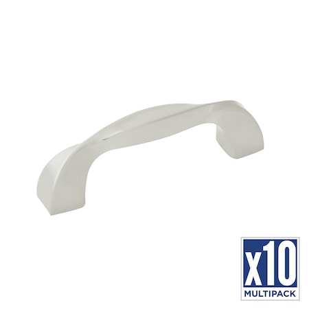 Hickory Hardware Pull 3 Inch Center to Center, 10PK H076015-SN-10B